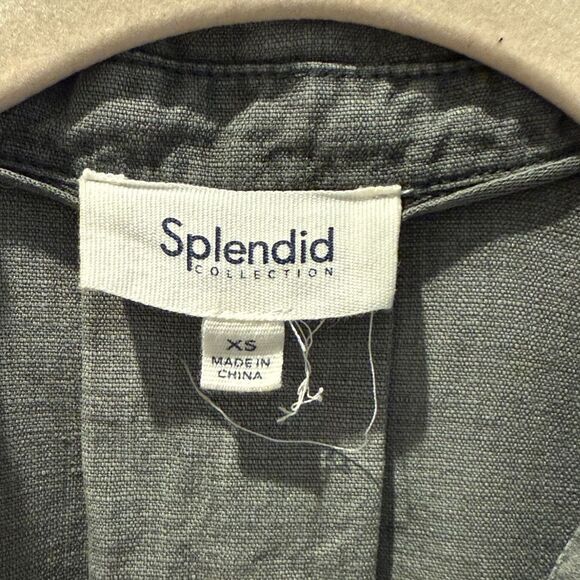 Splendid Breck Olive Green Cropped Utility Jacket size XS - Picture 6 of 12